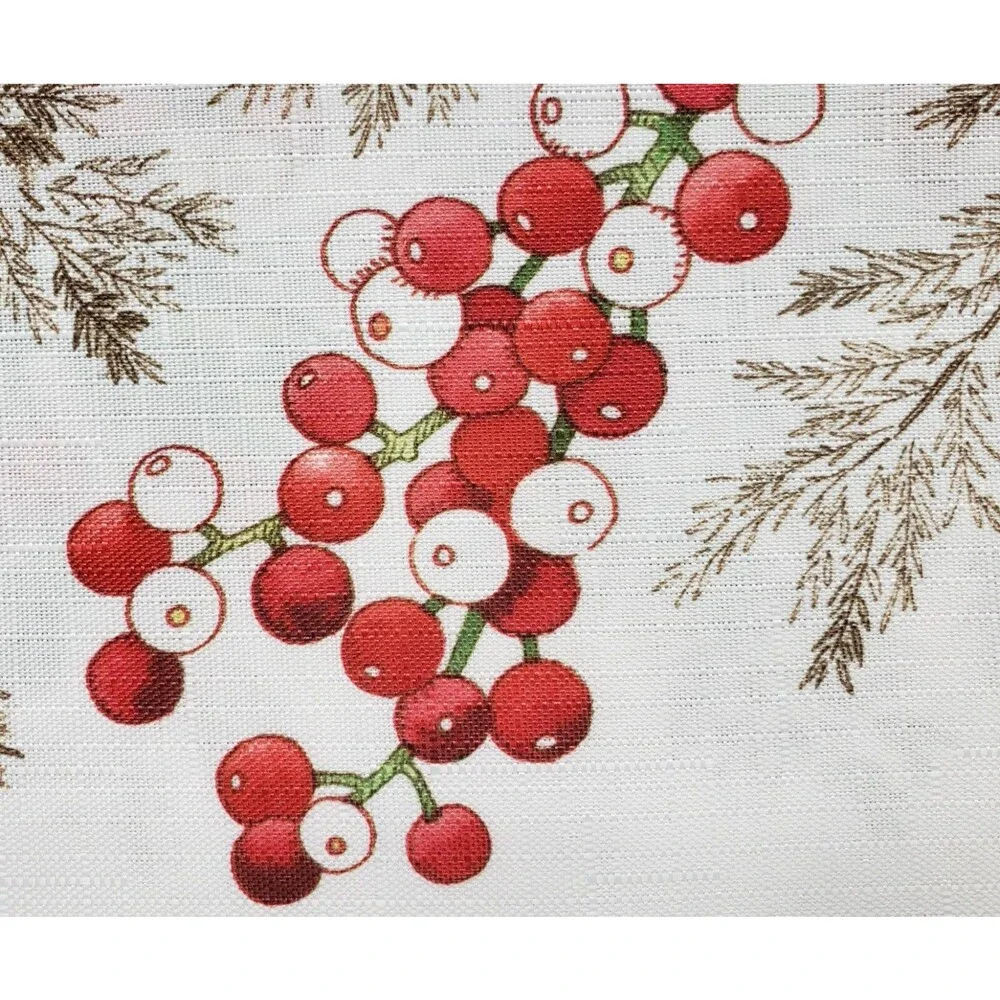 Printed Fabric Tablecloth 52